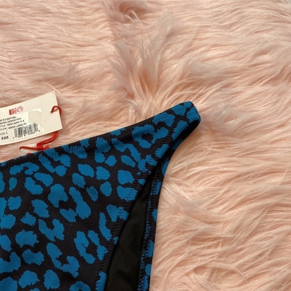 NWT Solid & Striped The Tati Bikini Bottom in Graphic Leopard Print sz L - Picture 6 of 11